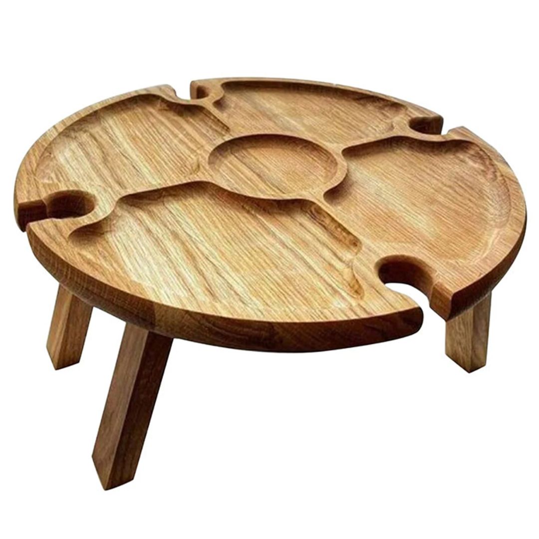 CheeseBoard Delights – Stilig Tre Piknik Tilbehør