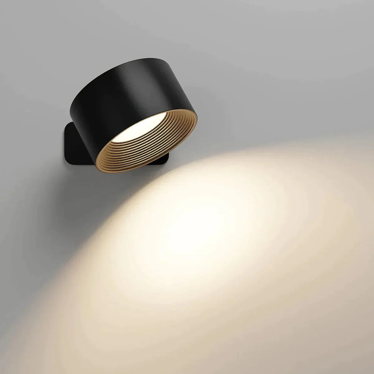360 trådløs oppladbar vegglampe