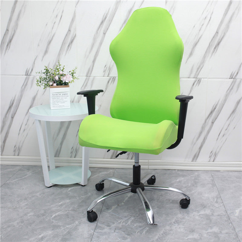 Stretch Stoff Gaming Stol Trekk Armstøtte Sving Stol Sete
