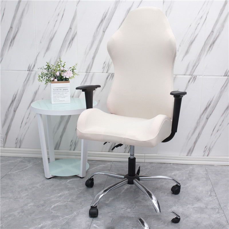 Stretch Stoff Gaming Stol Trekk Armstøtte Sving Stol Sete