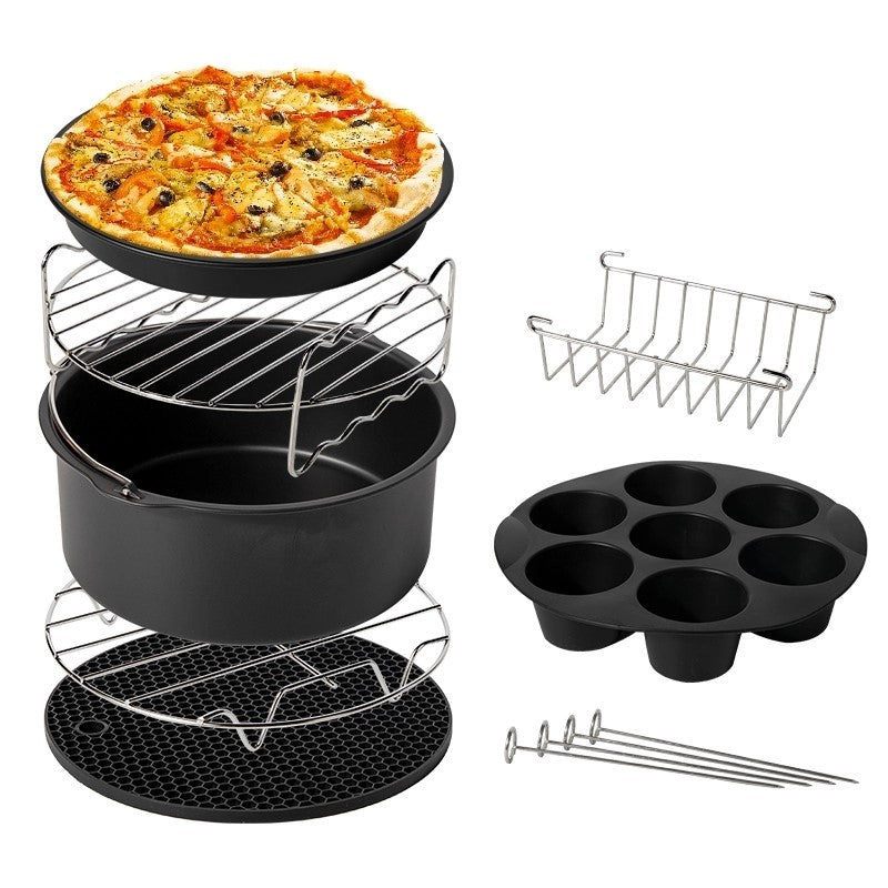 Norvo | Air Fryer Tilbehørsett | Ubegrenset Matlaging Og Baking