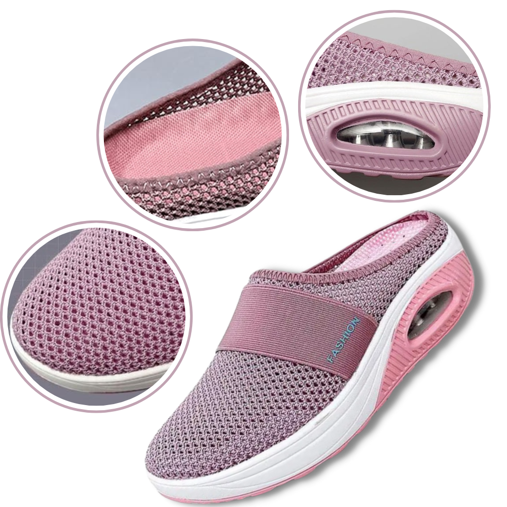Diabetiske slip-on-sko med luftpute
