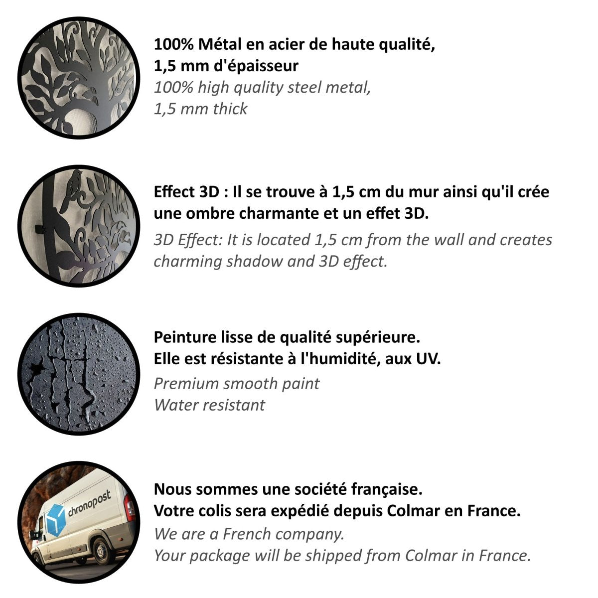 Norvo | BIRDWING ART – Metallveggdekorasjon med fugler for elegant livsstil