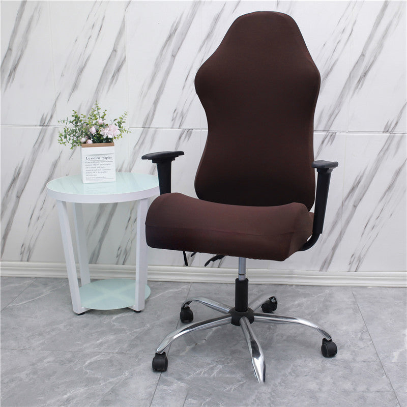 Stretch Stoff Gaming Stol Trekk Armstøtte Sving Stol Sete