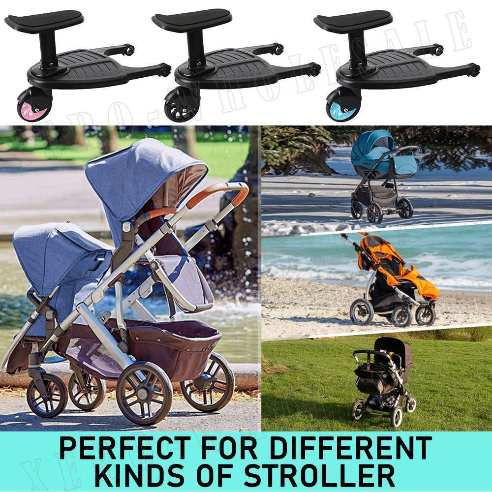 Norvo | Barnevogn Step Board Sit Stand Connector Festet for Småbarn å Ritte