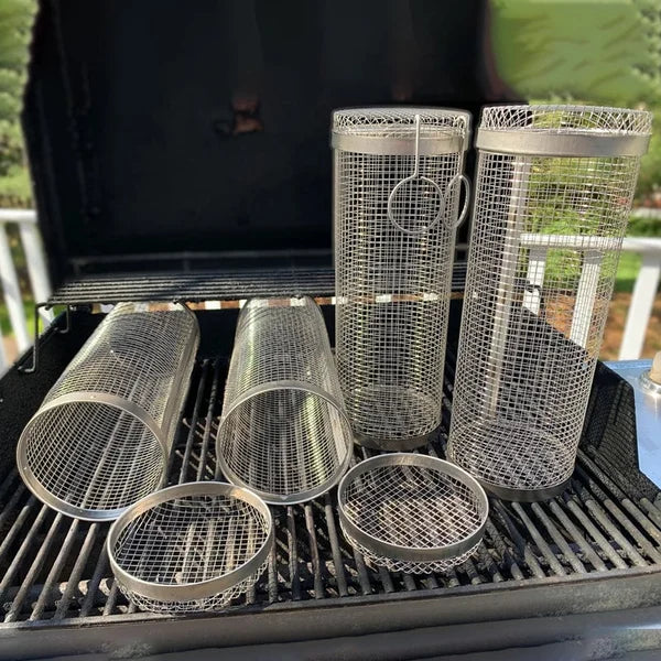 Norvo | Grill Spin - Rullbar Grillkurv (1+1 Gratis)