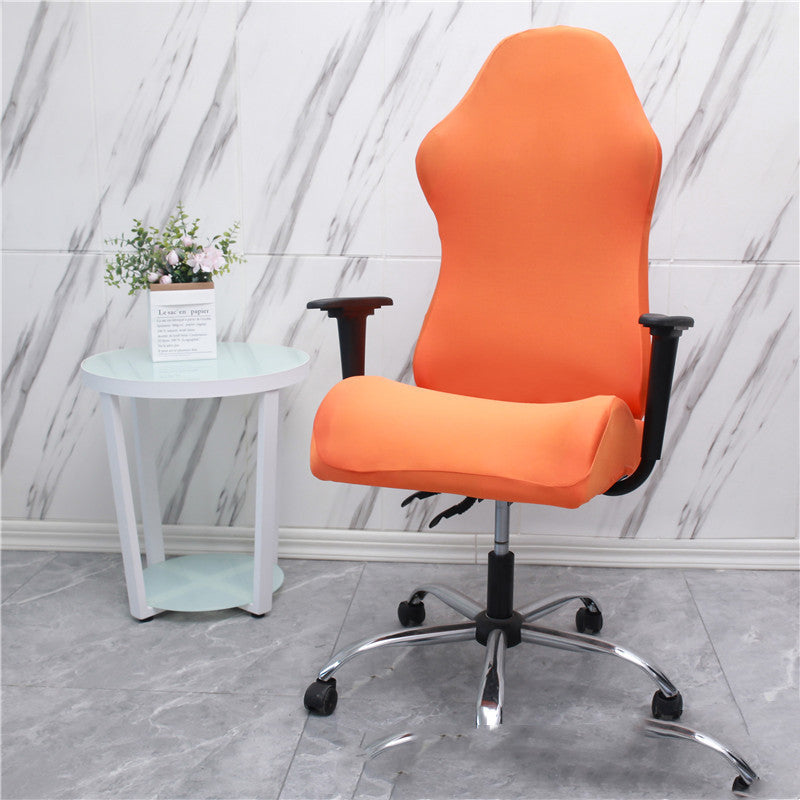 Stretch Stoff Gaming Stol Trekk Armstøtte Sving Stol Sete