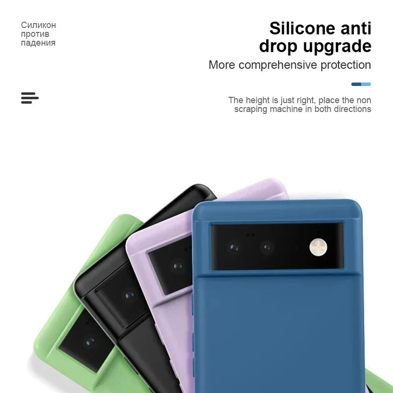 Luksus Magsafe Magnetisk Etui For Google Pixel 8 7 6 Silikon Trådløs Lading Sjokkresistent Etui