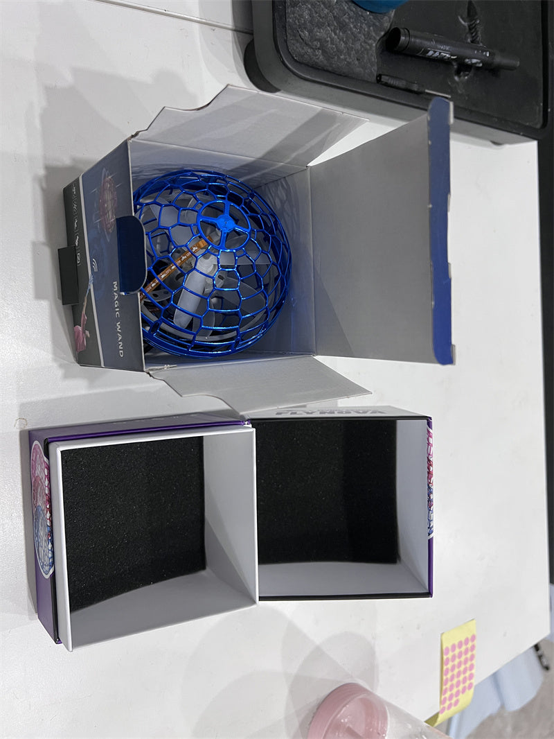 Norvo | Flynova Pro Flyball Spinner Leke Håndkontrollert Drone Helikopter 360 Graders Roterende Mini UFO med Lys Barnegaver