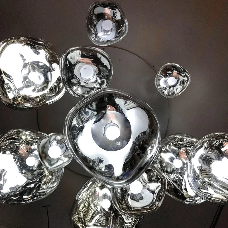Nordisk glass-pendellampe
