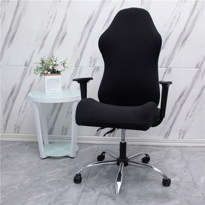 Stretch Stoff Gaming Stol Trekk Armstøtte Sving Stol Sete