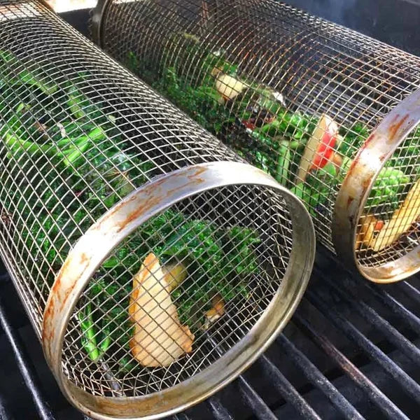 Norvo | Grill Spin - Rullbar Grillkurv (1+1 Gratis)