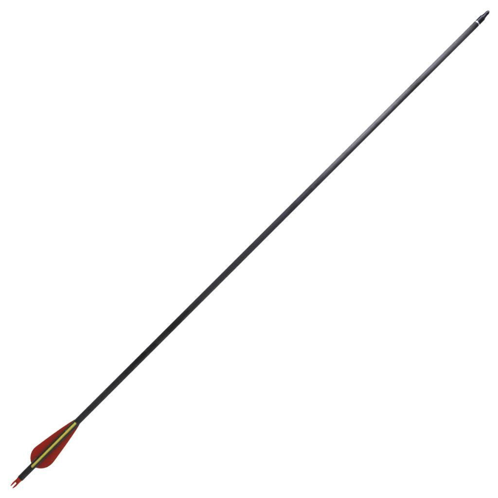 Norvo | Standard Recurve-Bogenpfeile 30" 0,76 Cm Carbon 12 Stück