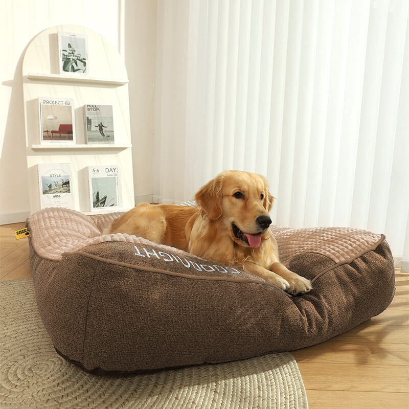 Norvo | Tykk ripebeskyttende ryggbeskyttelse hundeseng