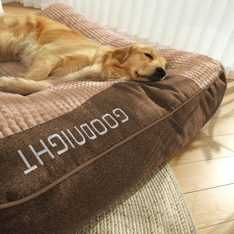 Norvo | Tykk ripebeskyttende ryggbeskyttelse hundeseng