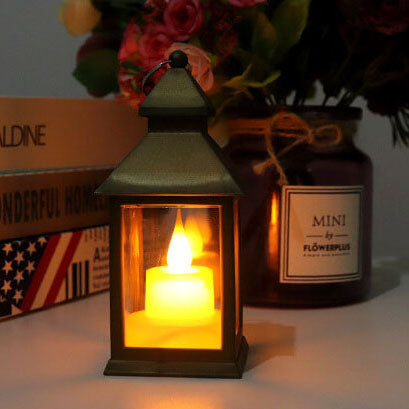Norvo | Halloween Horror Flame Lantern LED Bordhengende Dekorasjoner Lampe