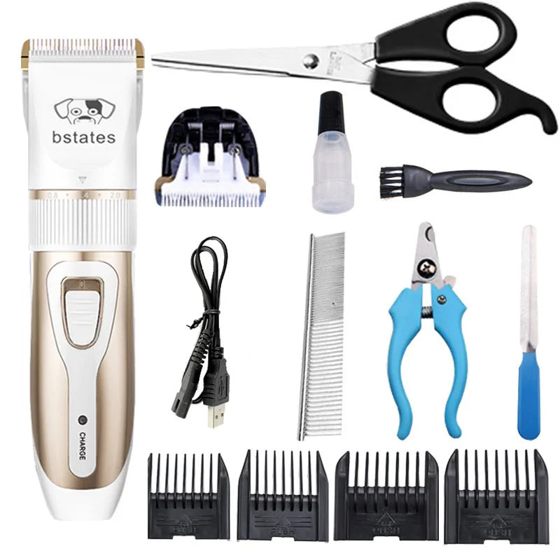 Norvo | Opladbar pelsklipper grooming sett