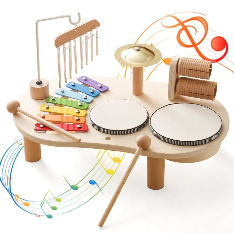 Norvo | Trekke Musikkinstrumenter Sett - Kreativ og Utdannende