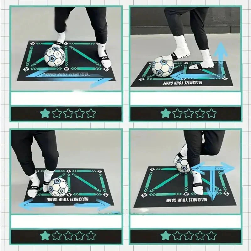 Junior Fotball Ferdigheter Trener Matte - Forbedre Fotball Ferdigheter Hjemme
