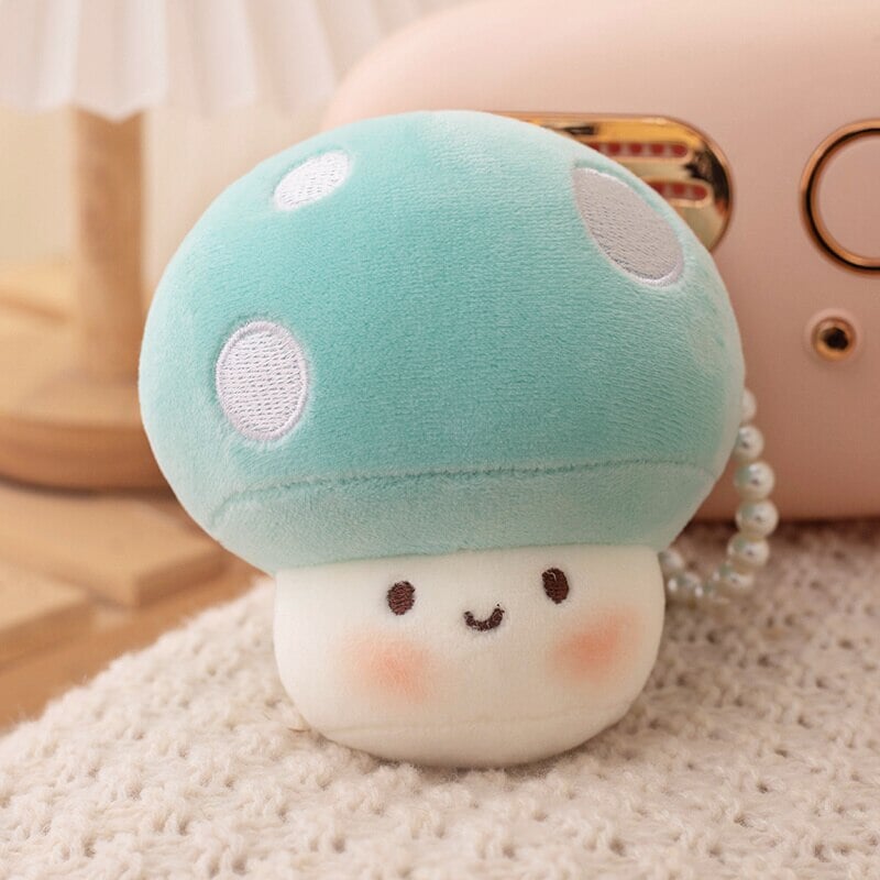 Norvo | Squishy Mushroom Friends Plysj Nøkkelringer