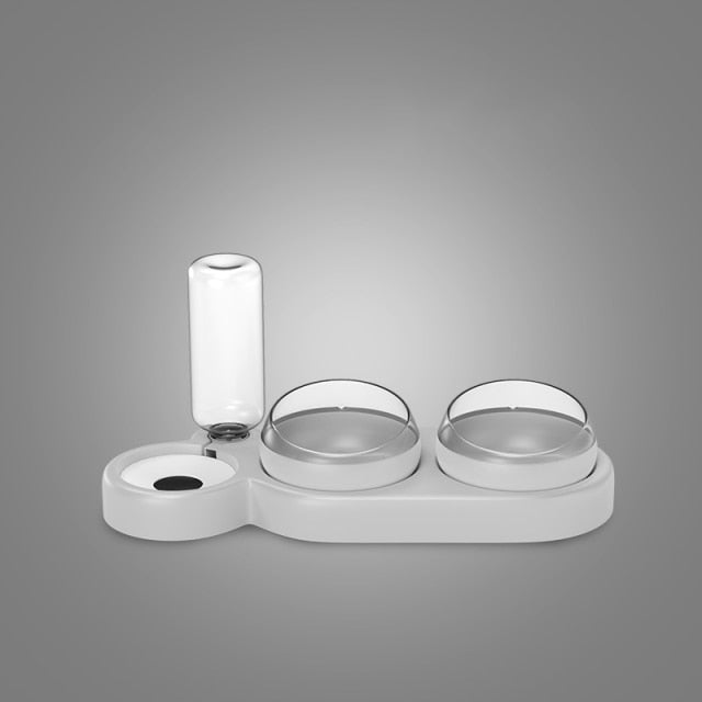 Norvo | Minimalist Twin-Bowl Kattematfordeler
