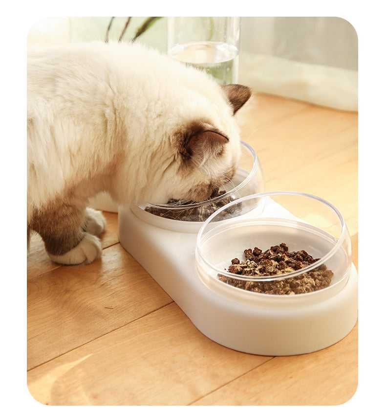 Norvo | Minimalist Twin-Bowl Kattematfordeler
