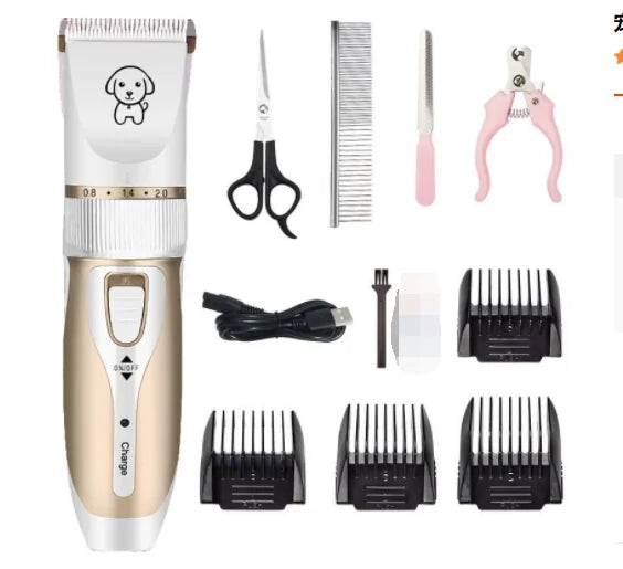 Norvo | Opladbar pelsklipper grooming sett