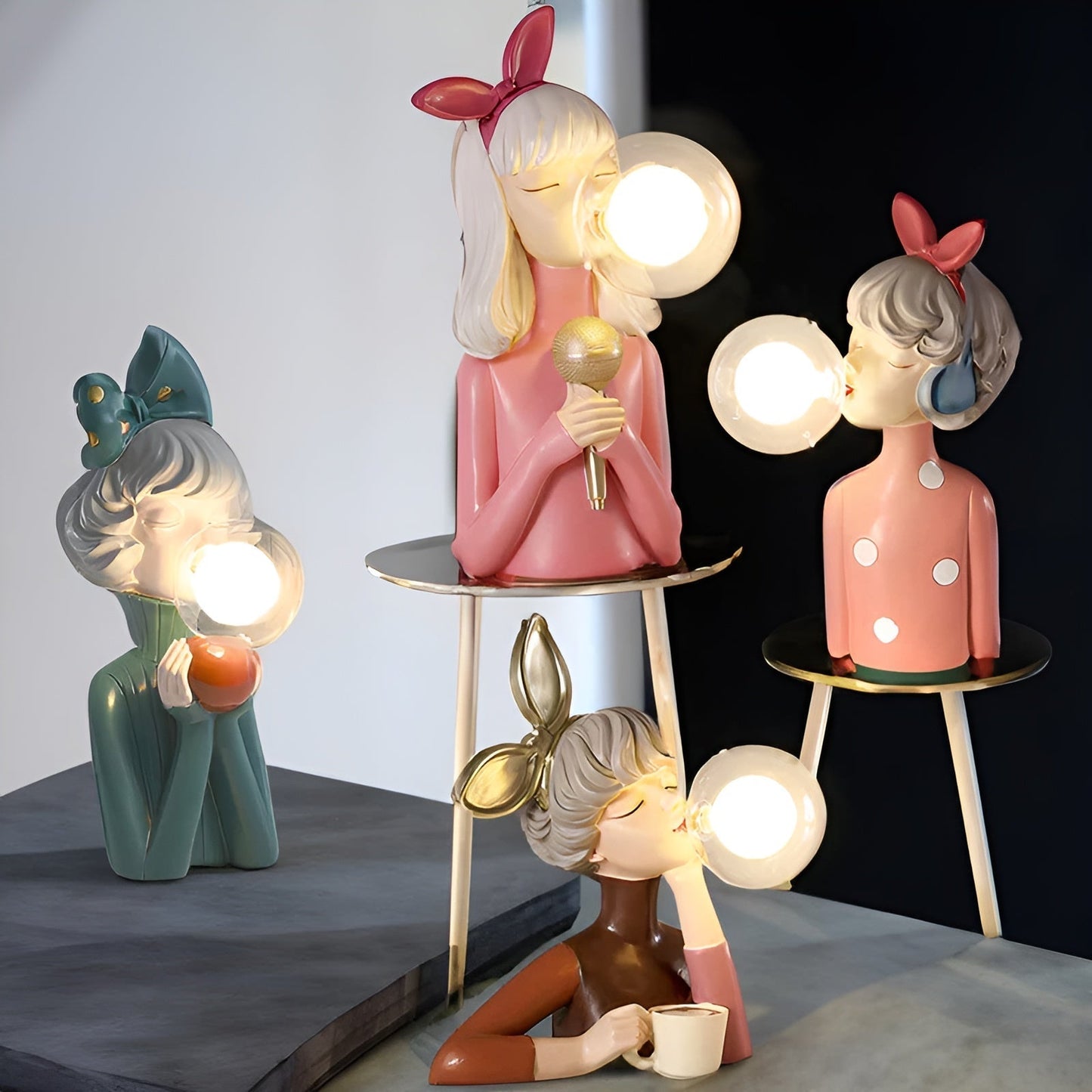 BubbleGlam Luxe Belysning – Stemningsskaper med Elegant Bobledesign