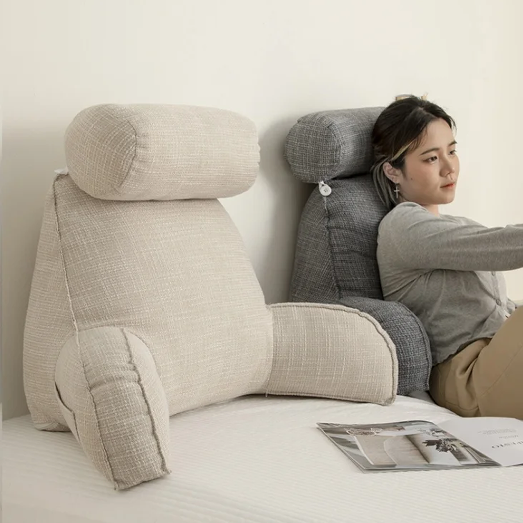 Norvo - Ergonomisk lumbalpute med armlener og nakkestøtte