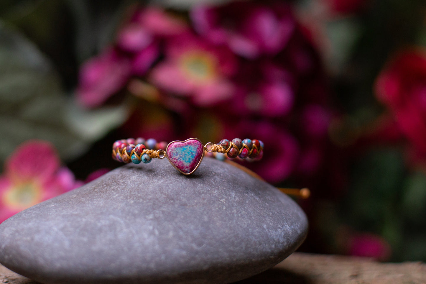 Amélie LoveStone Armbånd - Elegant Jaspis Tilbehør