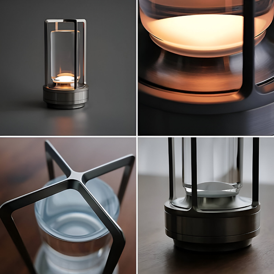 Norvo - Vanntett og bærbar bordlampe, belyst med stil