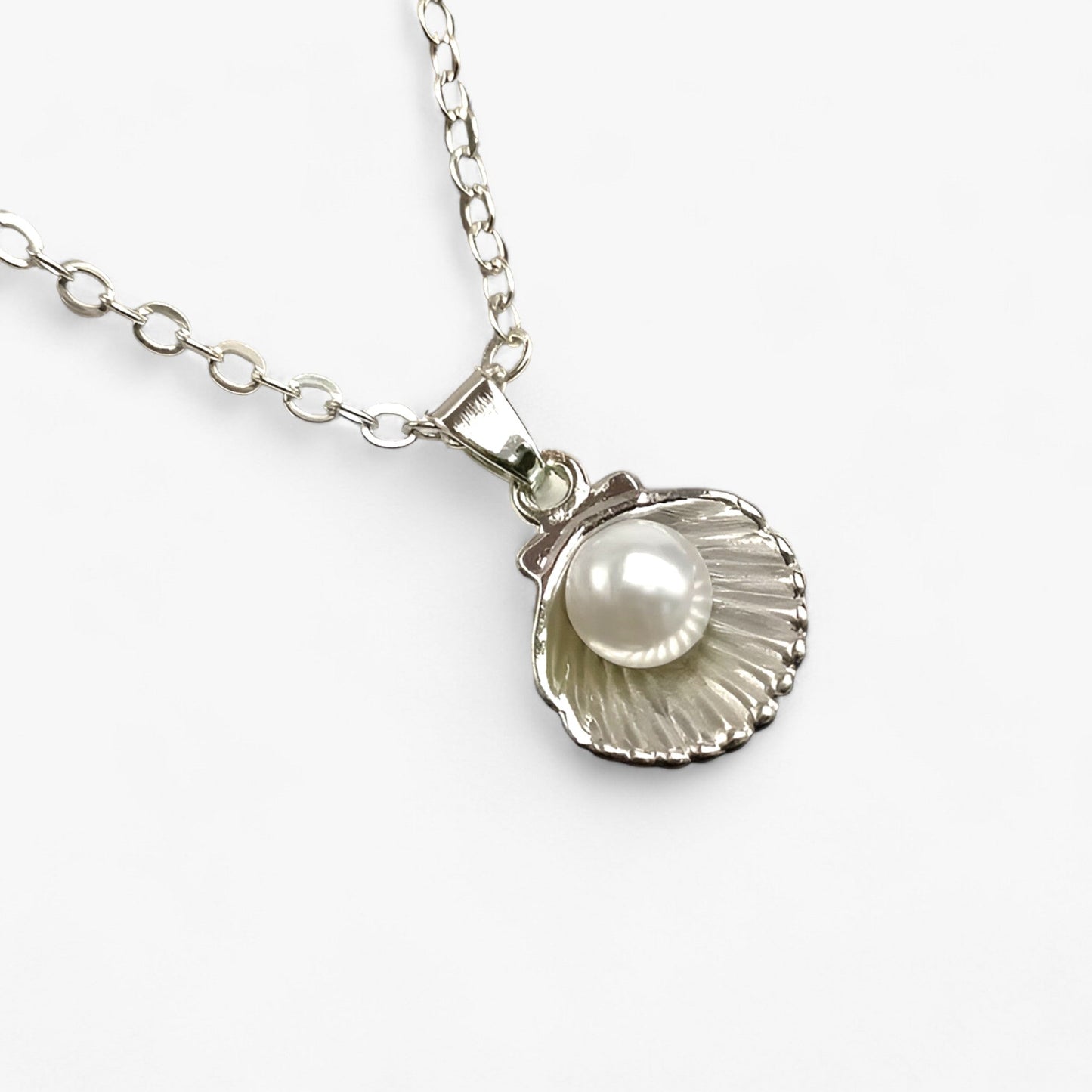 Norvo | Trendy skall & perle halskjede - Maris