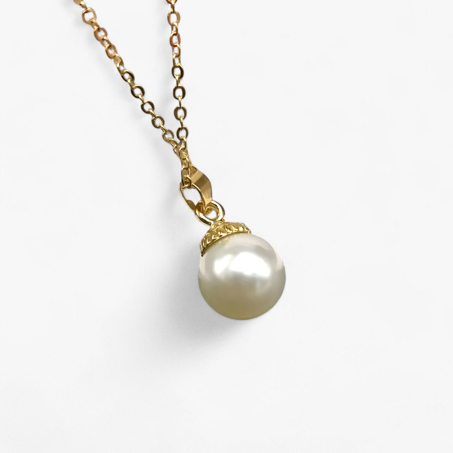 Norvo | Trendy skall & perle halskjede - Maris
