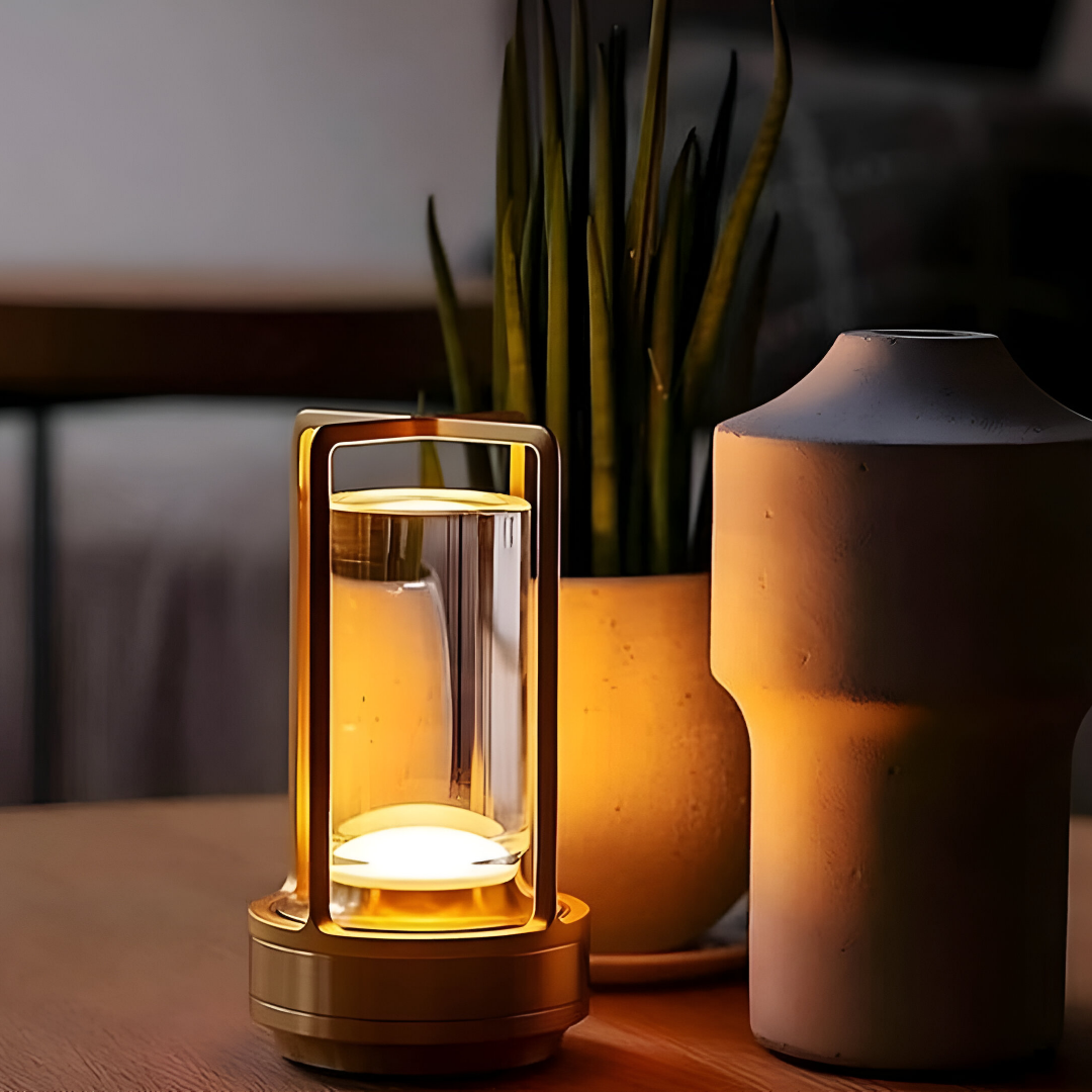 Norvo - Vanntett og bærbar bordlampe, belyst med stil