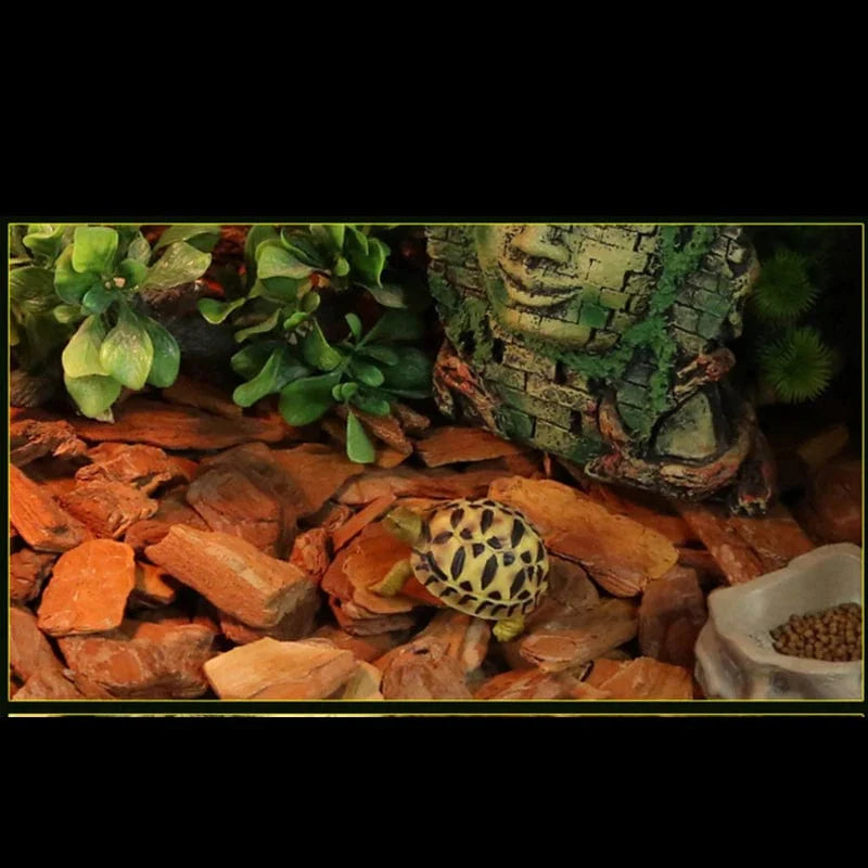 Norvo | 250g/650g Reptil Øgle Skilpadde Slange Tilbehør Strømateriale Furutre Bark Granulat