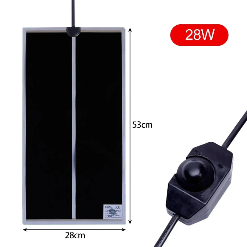 Norvo | 5-35W Terrarium Reptilvarme matte Klatre Kjæledyr Varmeputer Justerbar Temperaturregulator Matter Reptiltilbehør EU