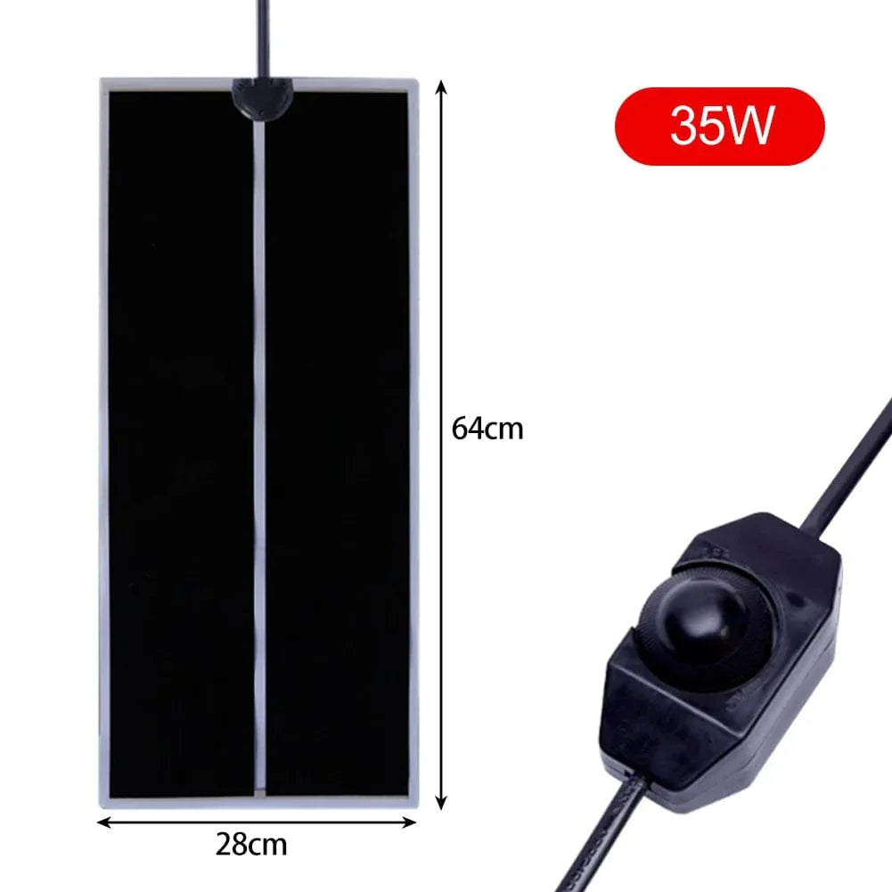 Norvo | 5-35W Terrarium Reptilvarme matte Klatre Kjæledyr Varmeputer Justerbar Temperaturregulator Matter Reptiltilbehør EU