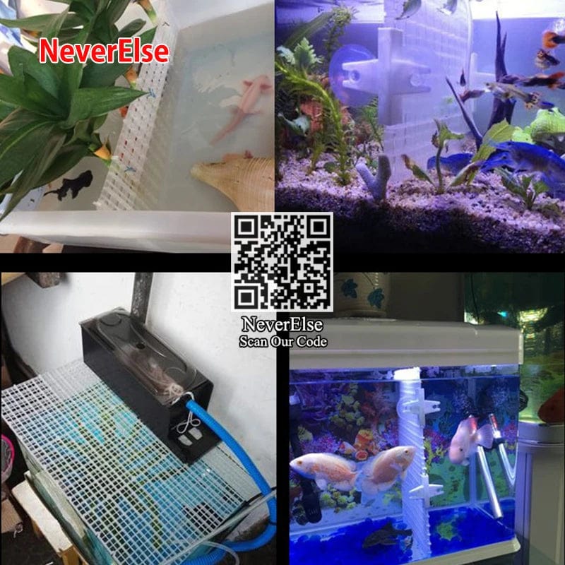 Norvo | Akvarium Tilbehør 30x15cm Akvarienett Gitter Isolasjonplate Skillevegg, Beskyttelseshatt Deksel Topp for Fisk Skilpadde