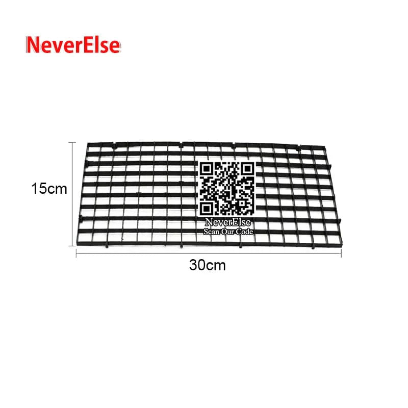 Norvo | Akvarium Tilbehør 30x15cm Akvarienett Gitter Isolasjonplate Skillevegg, Beskyttelseshatt Deksel Topp for Fisk Skilpadde