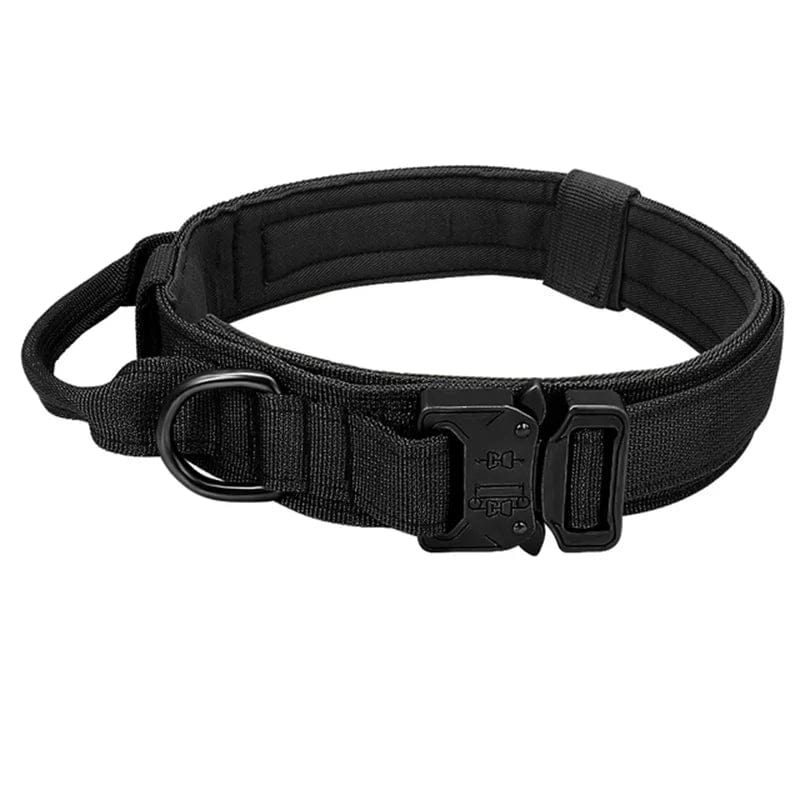 Norvo | Taktisk Hundehalsbånd Militær Justerbar Robust Nylonline For Mellomstore Store Turer Trening Husdyrtilbehør Bruddline Seil