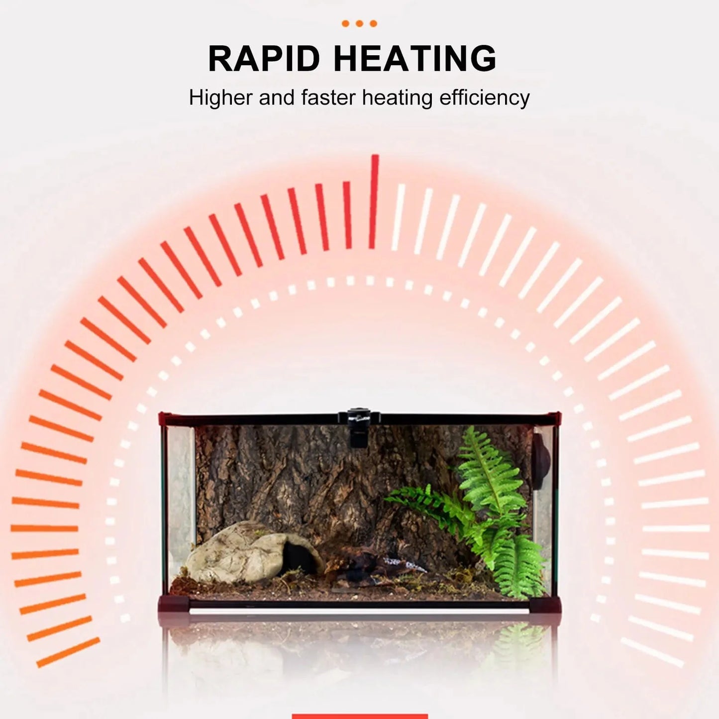 Norvo | Terrarium Akvarium Reptil Varmepute Klatring Kjæledyr Oppvarming Varmeputer Justerbar Temperaturregulator Matter Reptil Tilbehør