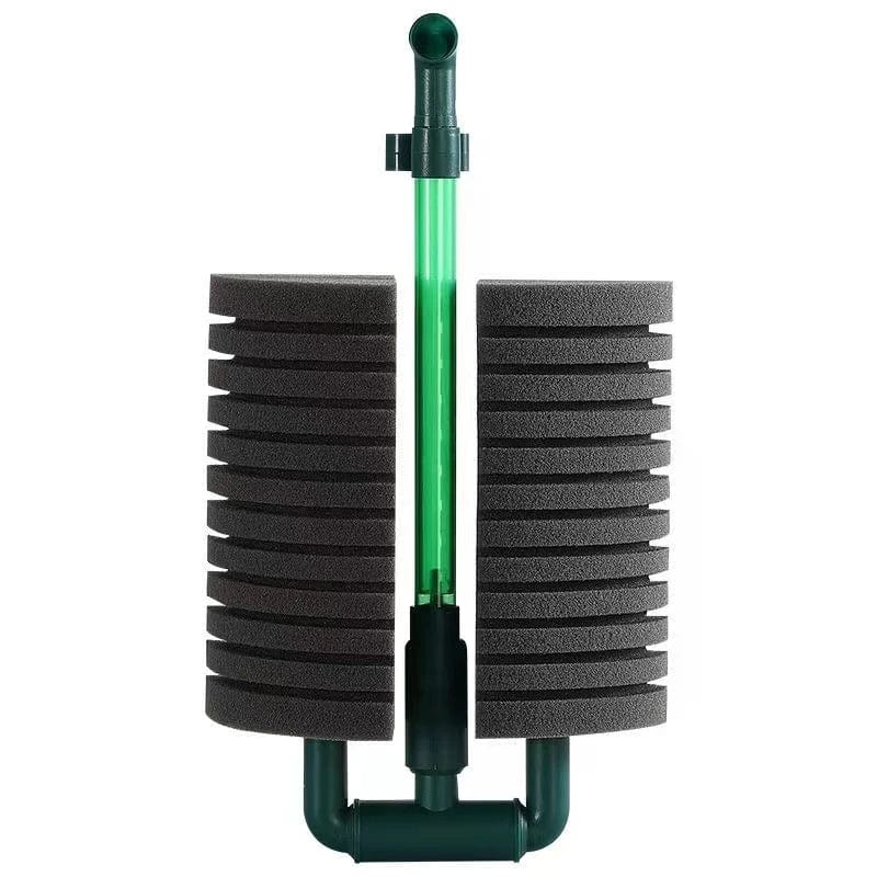 Norvo | Nytt bio-skumfilter for akvarium fisketank reker dam luftpumpe biokjemisk filtrering lydløs skumgummi akvarium tilbehør