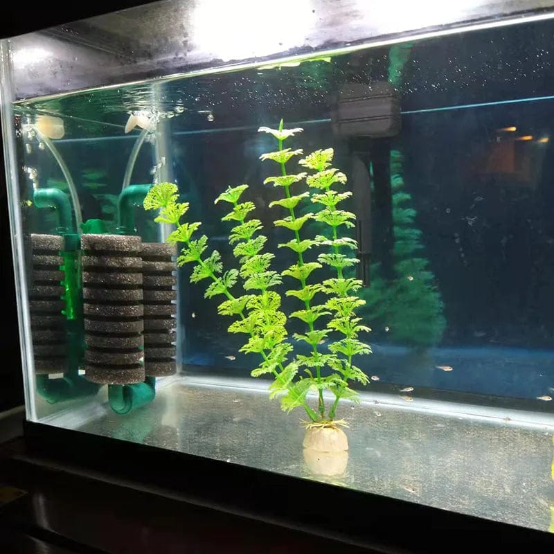Norvo | Nytt bio-skumfilter for akvarium fisketank reker dam luftpumpe biokjemisk filtrering lydløs skumgummi akvarium tilbehør
