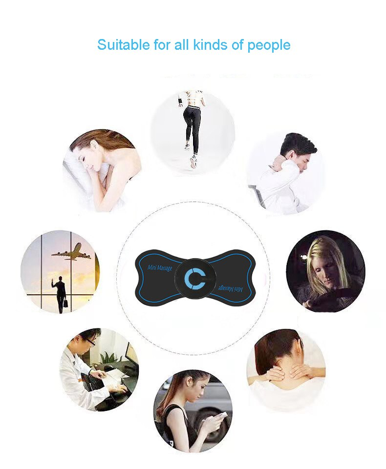 Norvo | Mini Elektrisk Kropp Nakkeforholds Massør