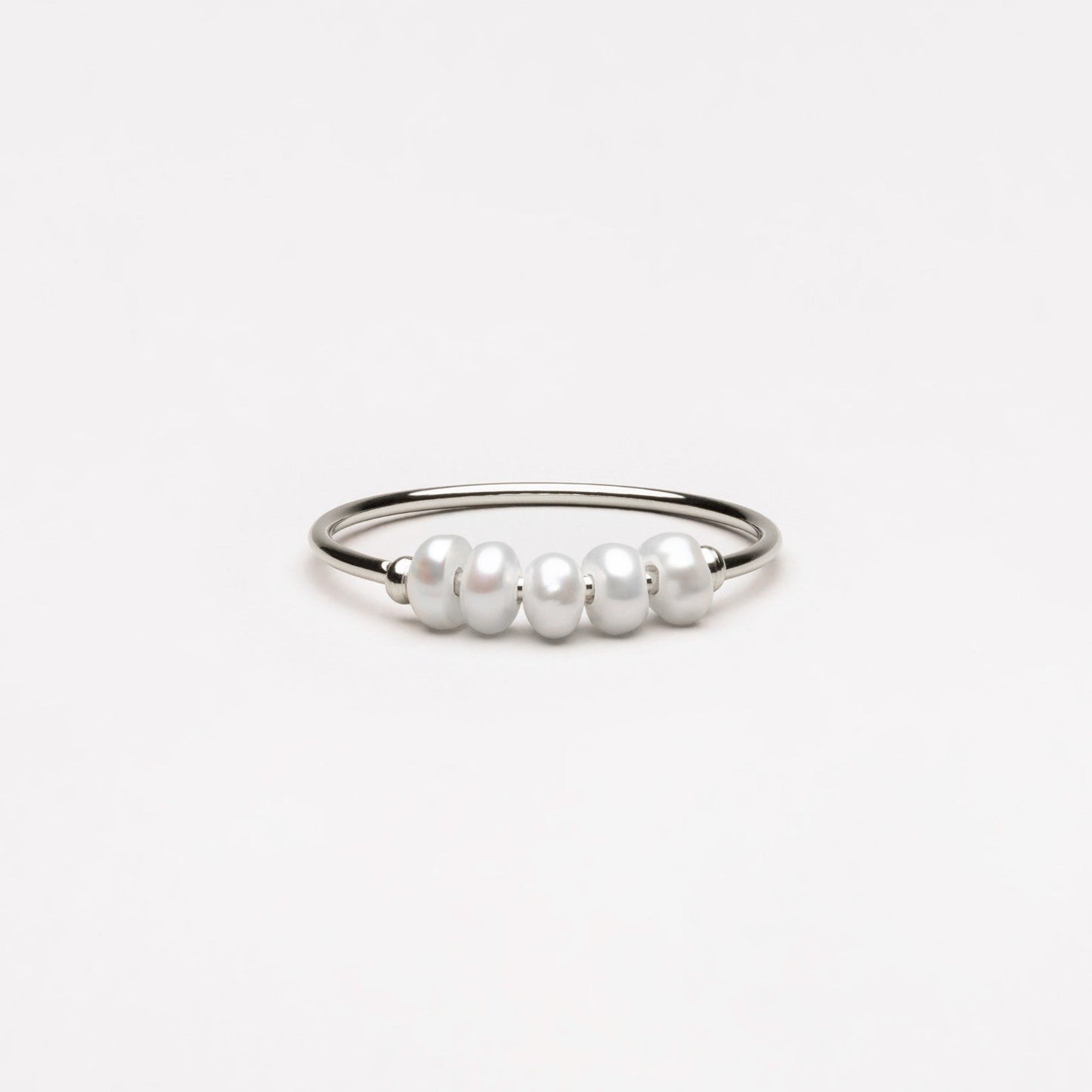 Chic Isolde Mini Pearl Ring - Hev stilen din!