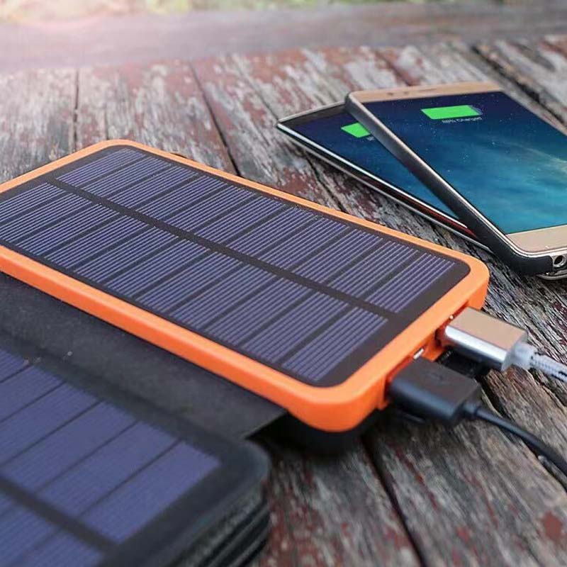 25000mAh Høyytelses Solkraftbank - Hurtiglading