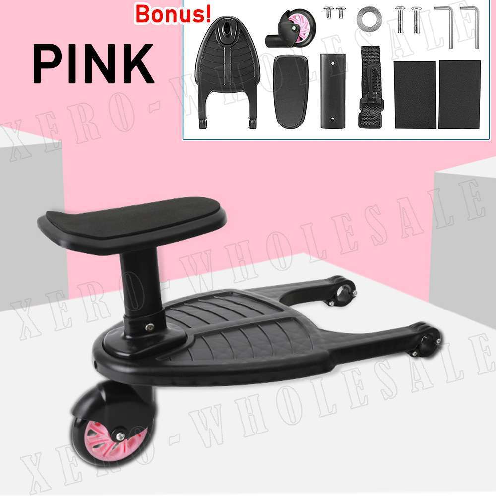 Norvo | Barnevogn Step Board Sit Stand Connector Festet for Småbarn å Ritte