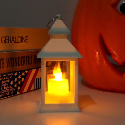 Norvo | Halloween Horror Flame Lantern LED Bordhengende Dekorasjoner Lampe