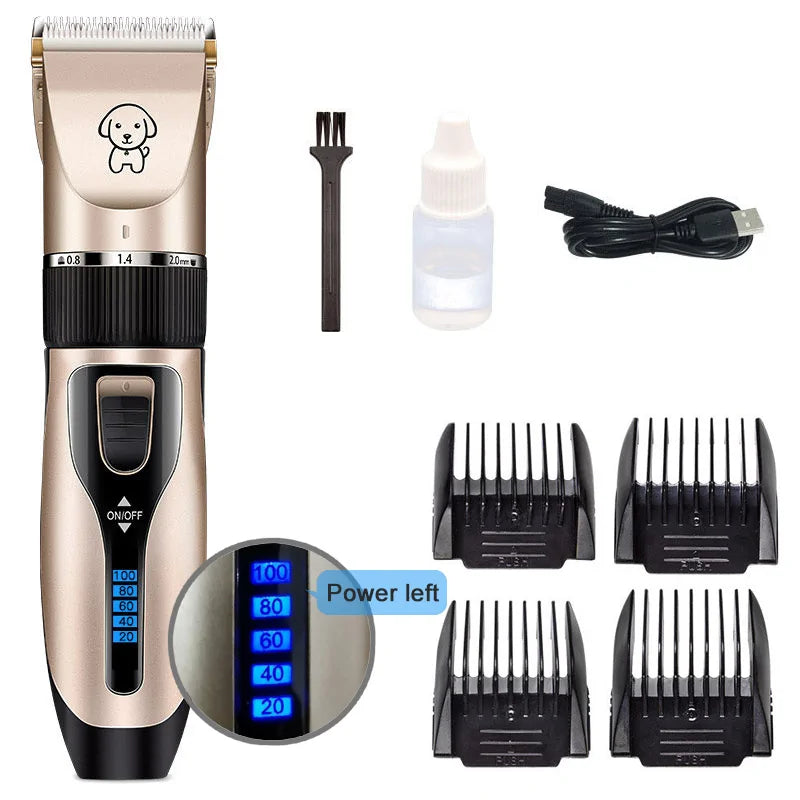 Norvo | Opladbar pelsklipper grooming sett