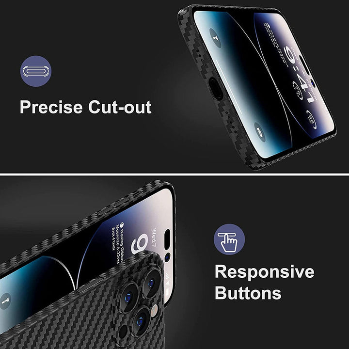Skanto | 0.3mm Ultra Tynn Tekstur Matt Hardcase For iPhone